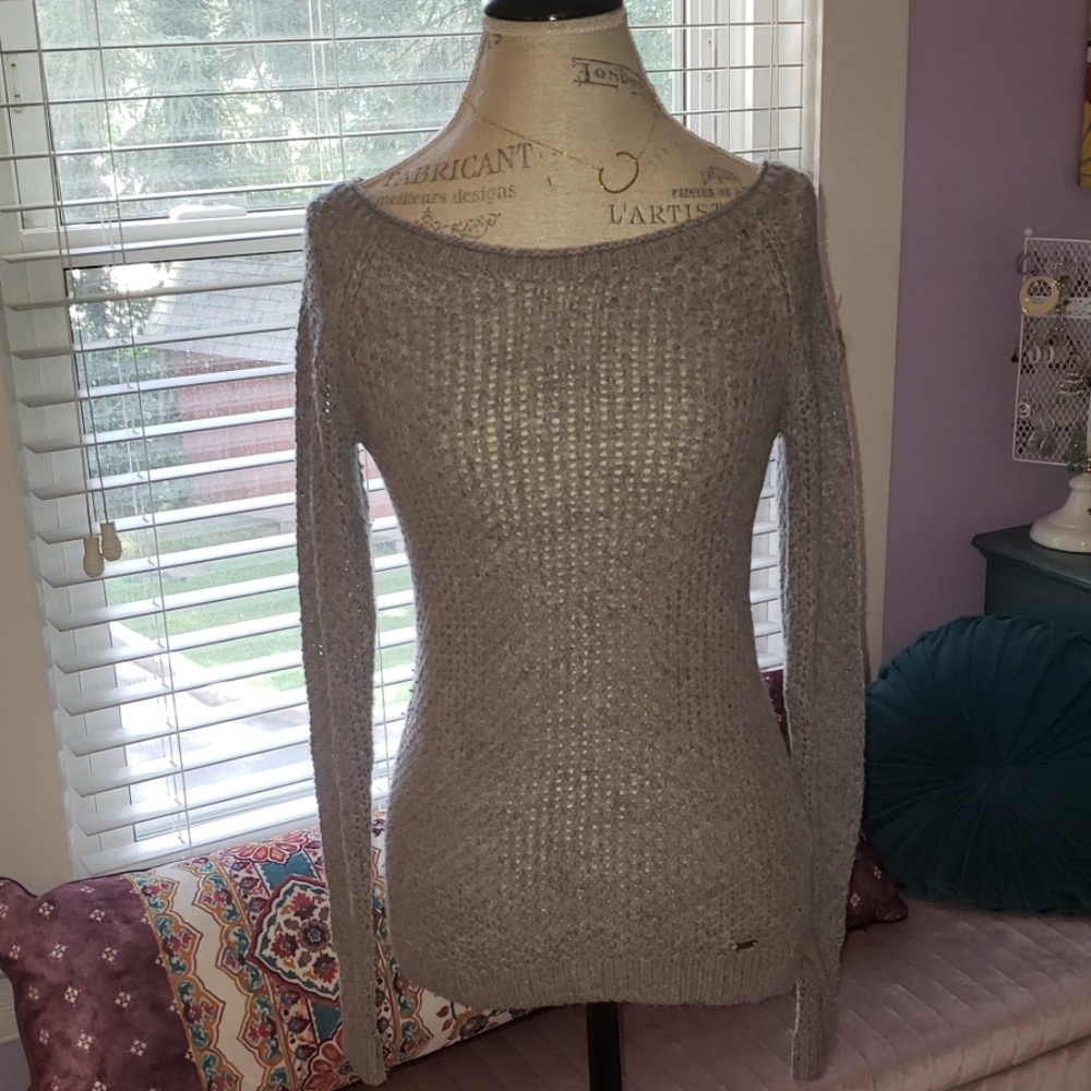 Abercrombie and Fitch Grey Sweater